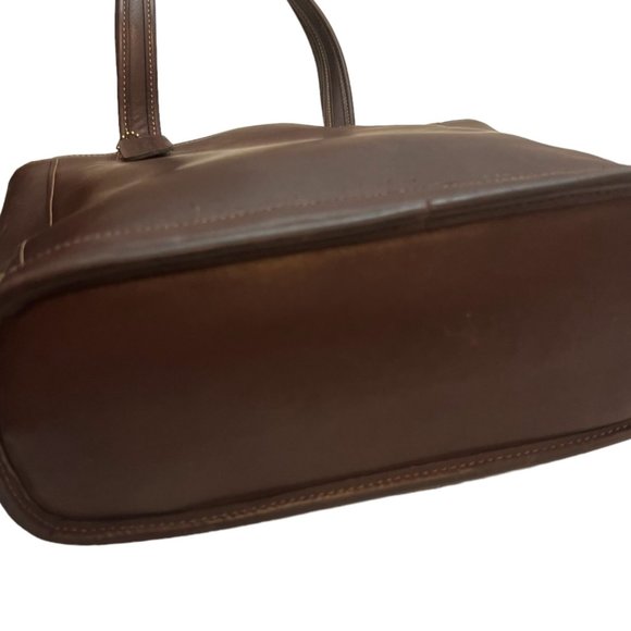 Vintage 90's Coach Brown Bleeker Shoulder Bag #9305 - Picture 3 of 7